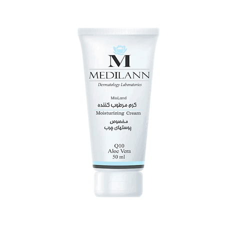 کرم مرطوب کننده پوست چرب مدیلن